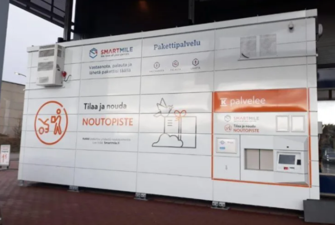 Parcel machines with cold storage launched in Finland